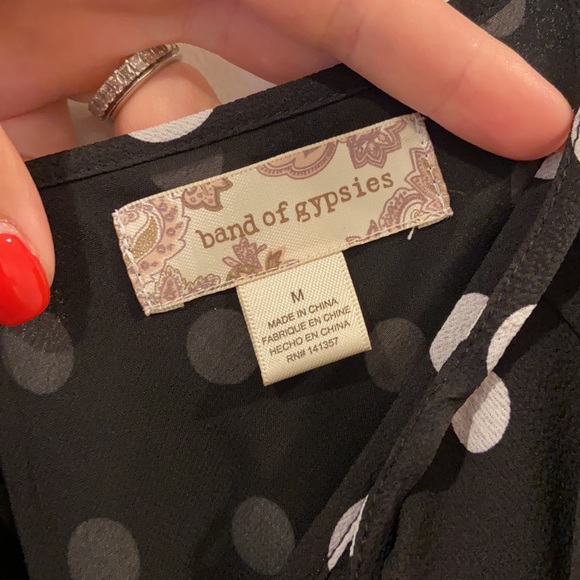 Polka Dot Wrap Dress - Picture 2 of 3